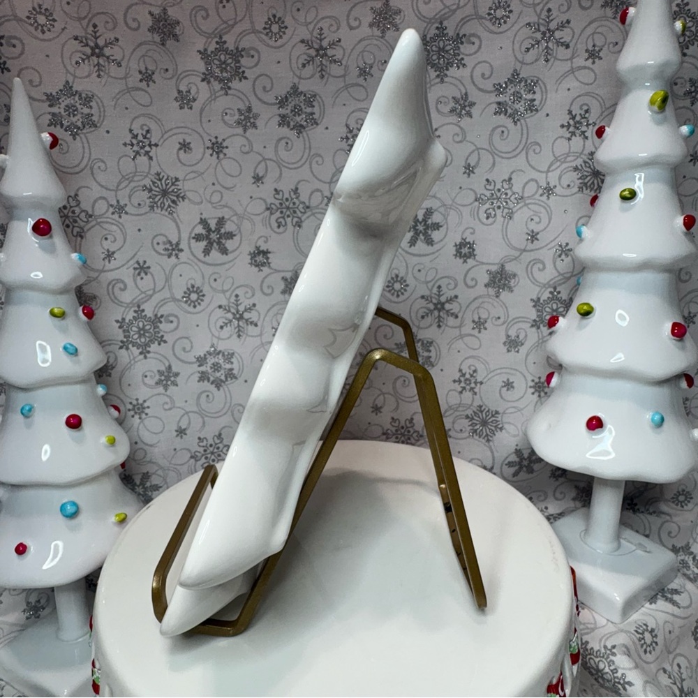 How The Grinch Stole Christmas Who Ville Christmas Tree Trinket Catch All Tray - Picture 2 of 12